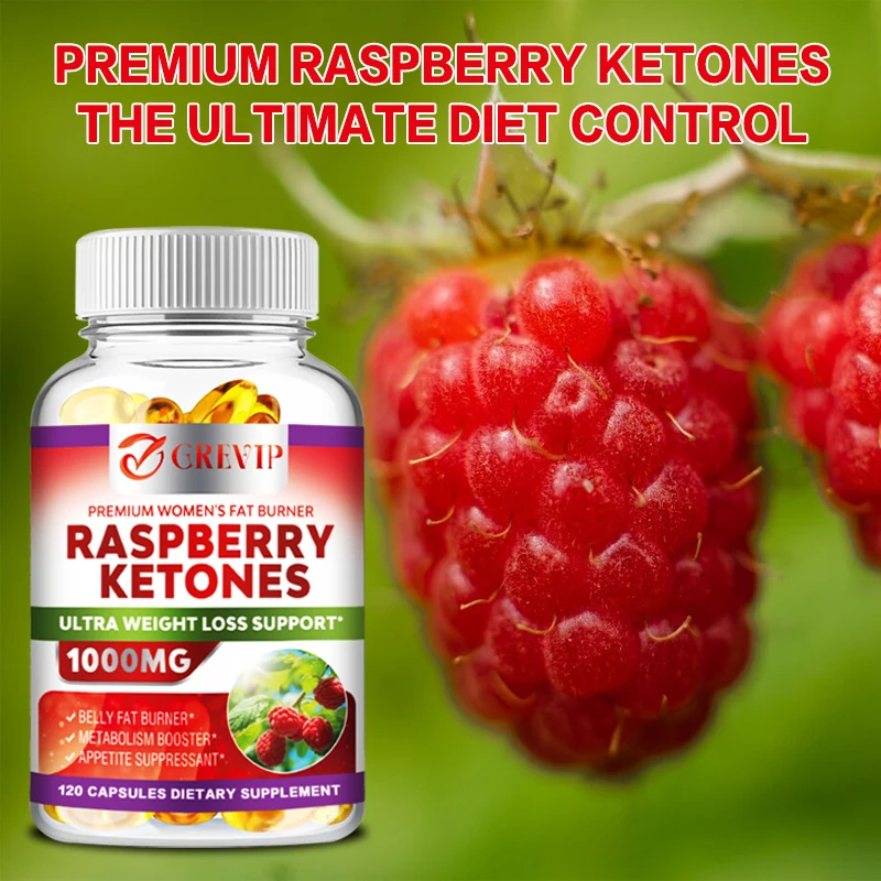 Perawatan kesehatan 100% murni Raspberry Ketones, hingga 1000 Mg Per menyajikan-3 bulan pasokan non-gmo-dukungan menurunkan berat badan canggih