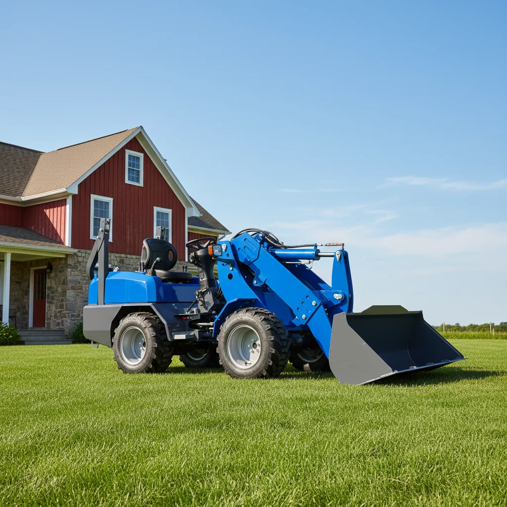 

Multifunctional Mini Telescopic Wheel Loader Small Telehandler Telescopic Boom Loader With Bucket Fork