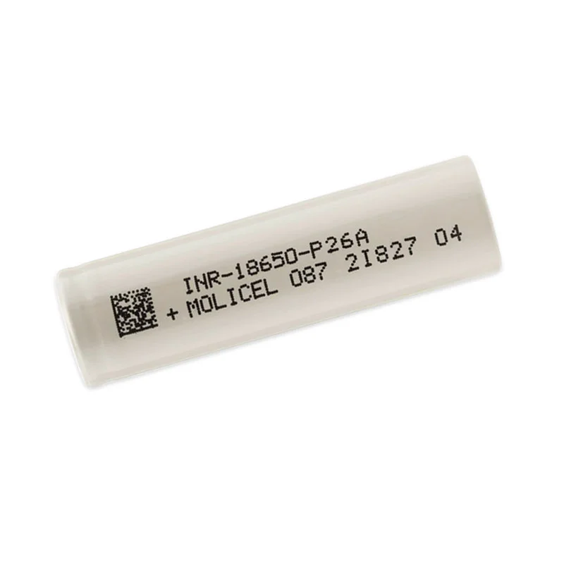 Original Molicel P26A 18650 Li Ion Battery High Discharge INR 18650 2600mAh 35A Rechargeable Batterise For Flashligjht Box Mod