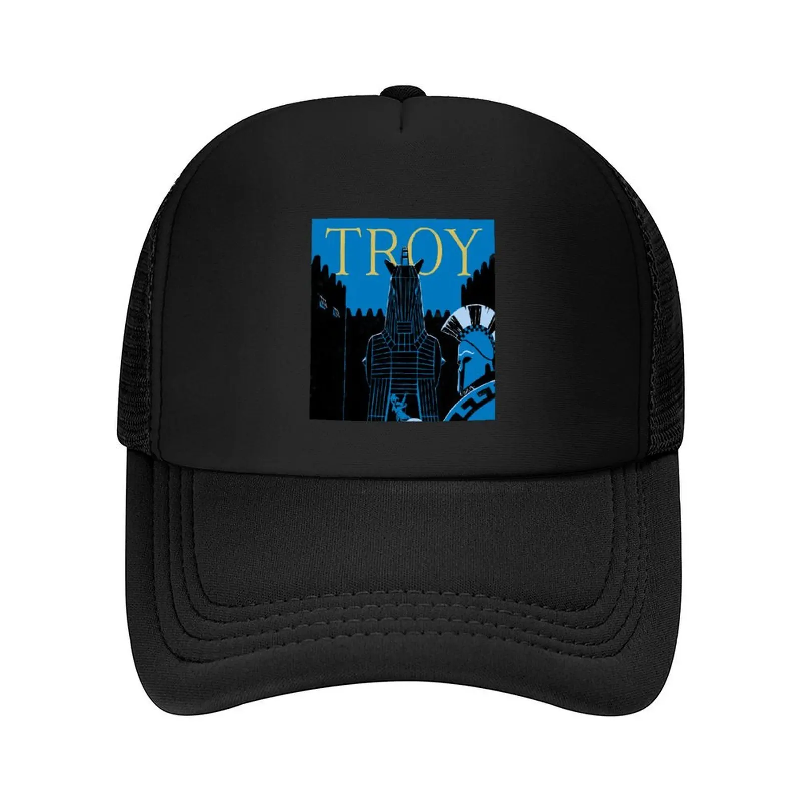 

Troy - the Trojan Horse Baseball Cap Custom Cap Hat Luxury Brand Mountaineering fishing hat Women's Hats Men's