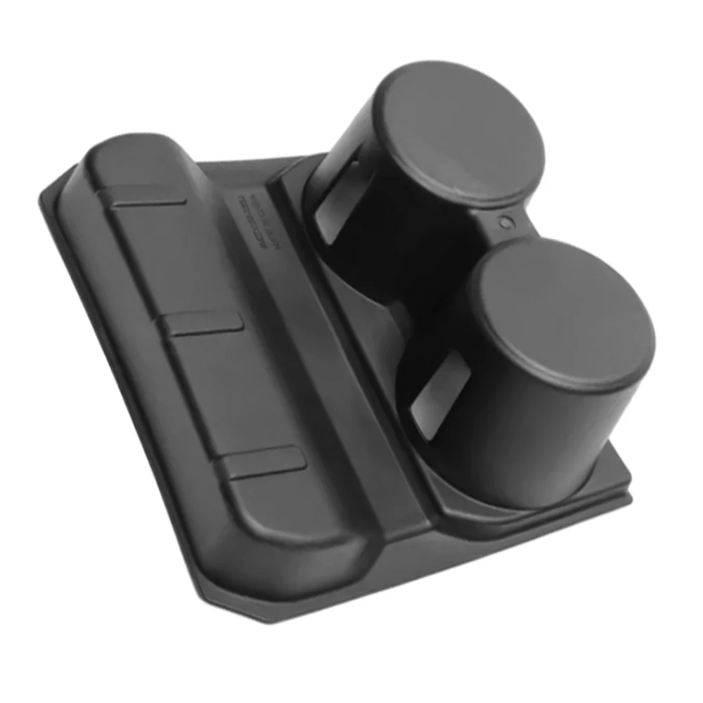 حامل الكأس إدراج وحدة التحكم المركزية البلاستيك الأسود لمازدا CX-50 2023-2025 اكسسوارات السيارات الداخلية