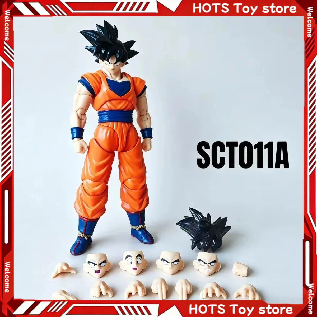 

SCTSxNEO Dragon Ball Son Goku Martialist Figure 1/12 Scale PVC Action Figure Collection Model Desktop Decoration Toy Gift