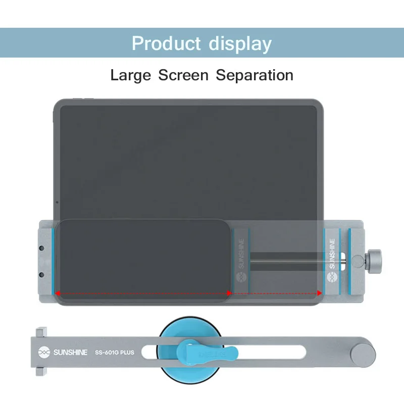 SUNSHINE SS-601G Plus, perlengkapan layar penghilang pemanasan Universal bantalan ponsel layar LCD penutup belakang pembagi kaca