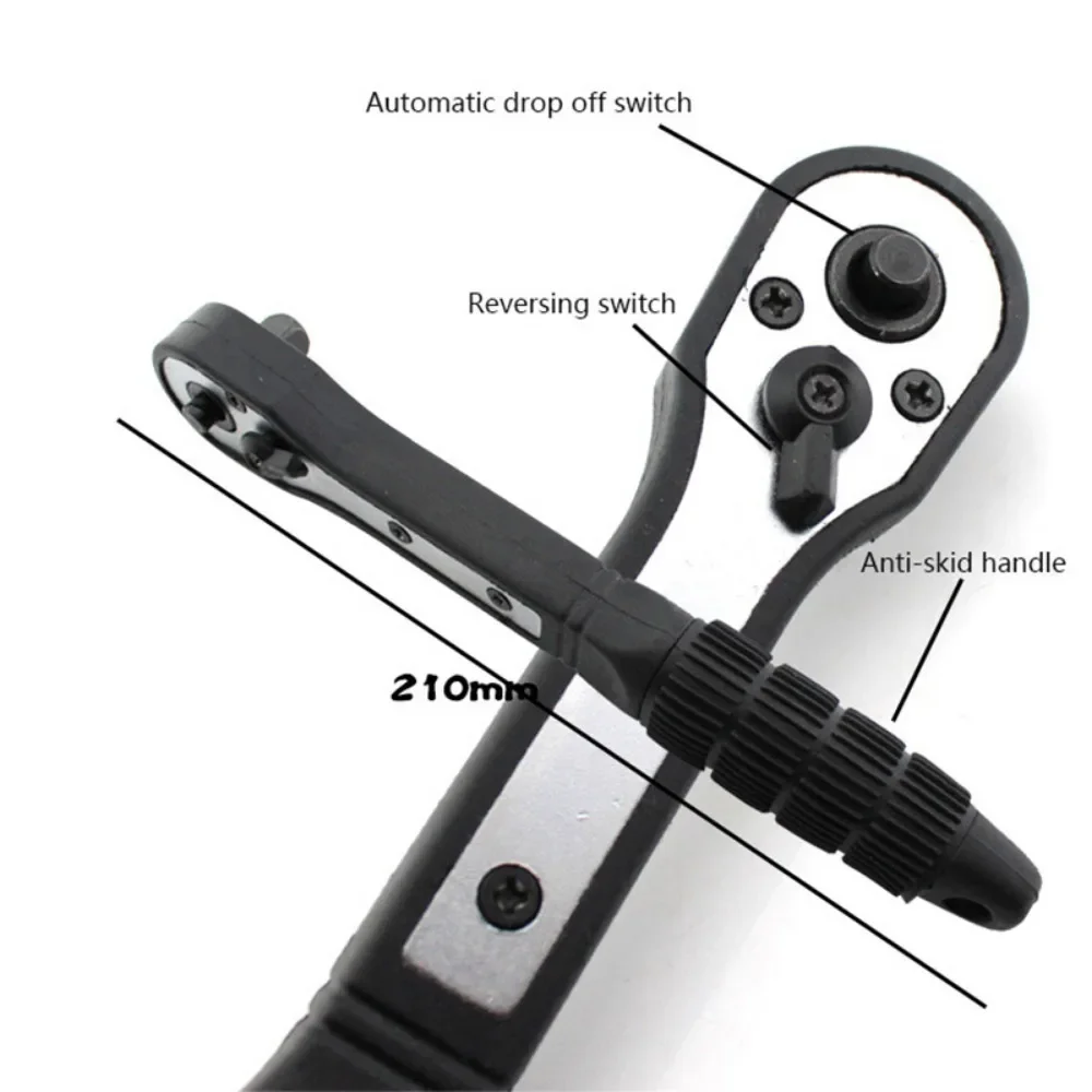 38 In 1 Torque Wrench Socket Set 3/8" inch/Metric Ratchet Driver Socket Wrench Tool Set Kit Trox For Car Repair Hand Tool Kit