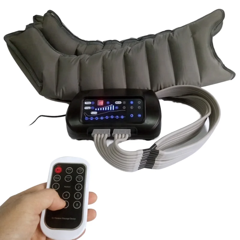 Durable Leg Massage Device, 4 Chamber Air Compression Therapy, Body Pressure Massage Boots, Hot Selling Health Care System