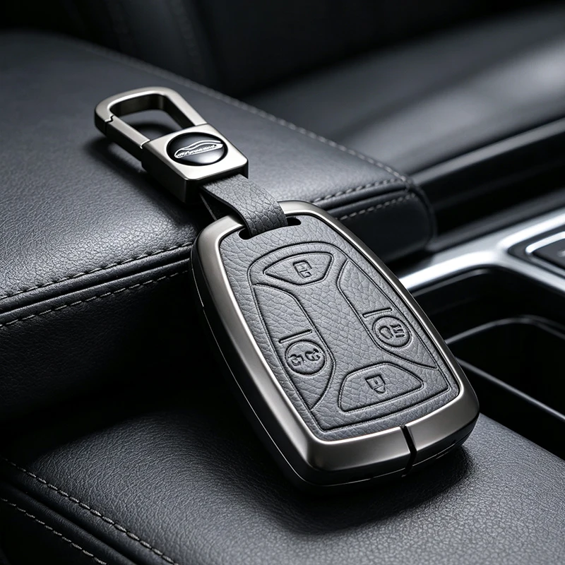 Car Key Case Holder Key Cover Accessories For SAAB Scania 540S GRS905 141 143 148 DC13 4X2 6X2R G P R S Series Alloy Shell