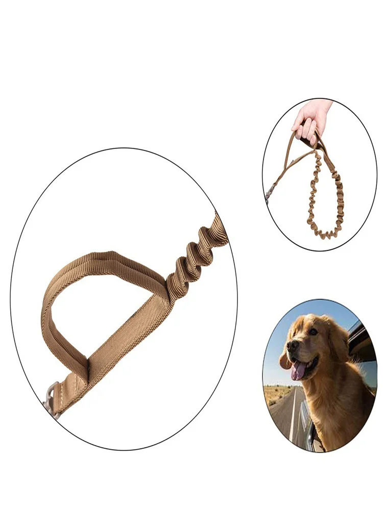SOETAC Tactical One Point Gun Sling Elastic Quick Release Airsoft Strap Rifle Rope Belt Dog Collar Leash Hunting Accessories view 4