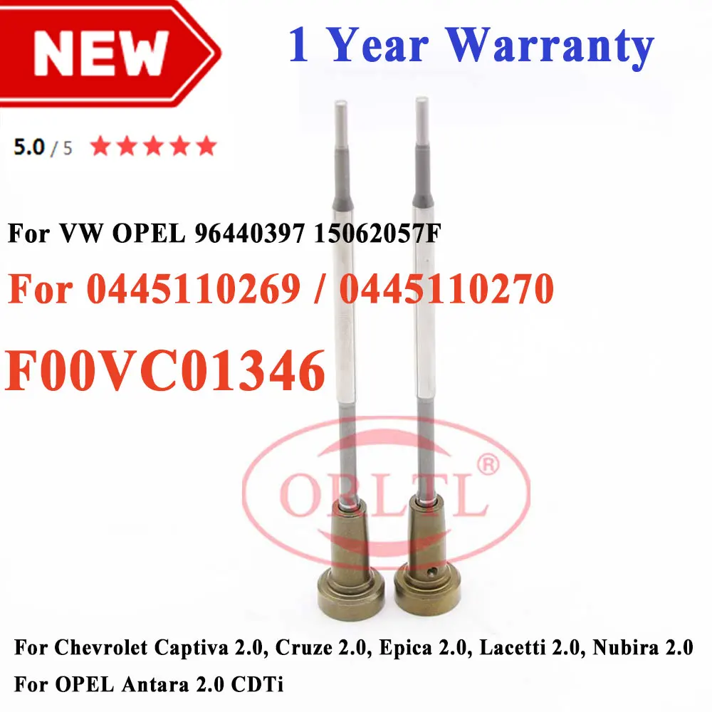 

ORLTL Новый F00VC01346 общая топливная система в сборе F 00V C01 346 для 0445110269 0445110270 инжектора 96440397 15062057F