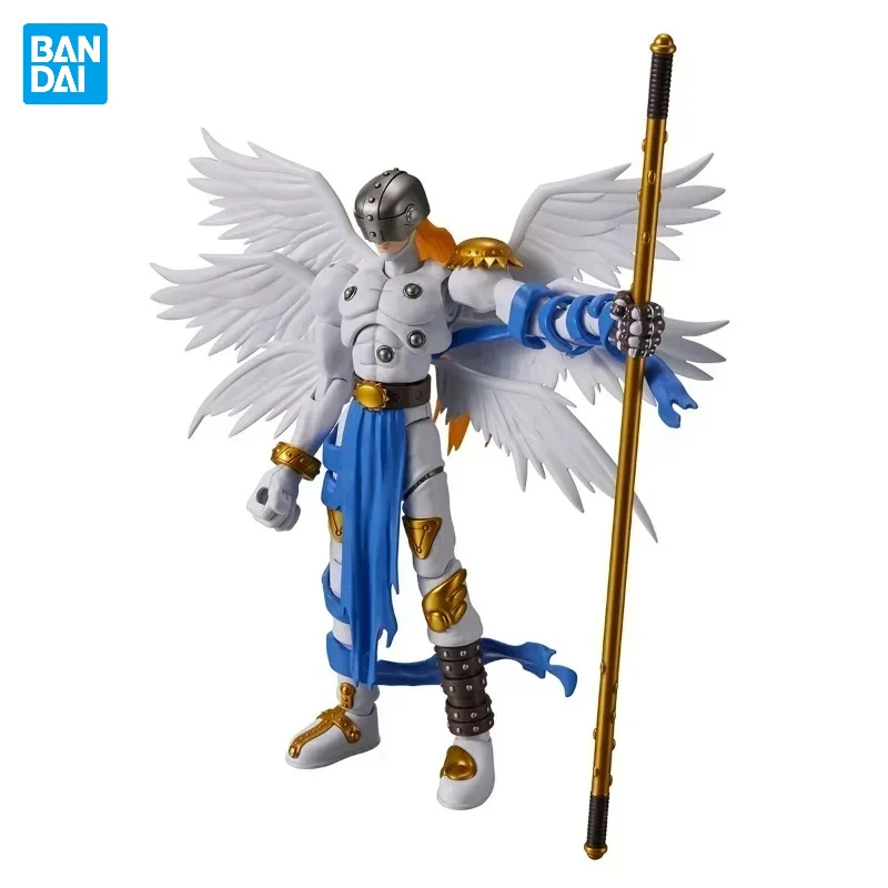 

In Stock Original Bandai Digimon Adventure Figure-rise Angemon Assembly Anime Action Figure Model Toy Collection Ornaments Gifts