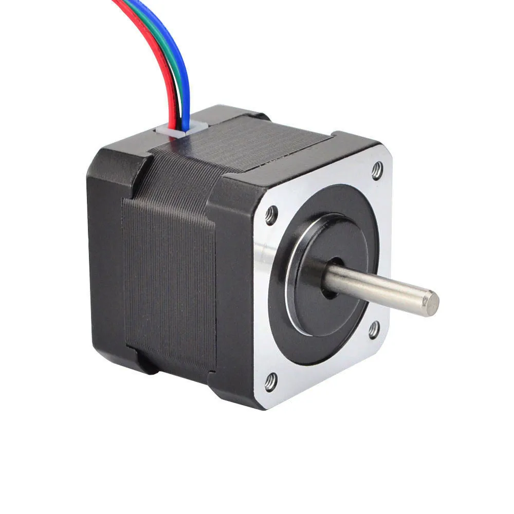 5PCS 4 Lead Nema 17 Stepper Motor 42BYGH 40mm 1m Cable 45Ncm (64oz.in) 2A 17hs4401 Step Motor for 3D Printer