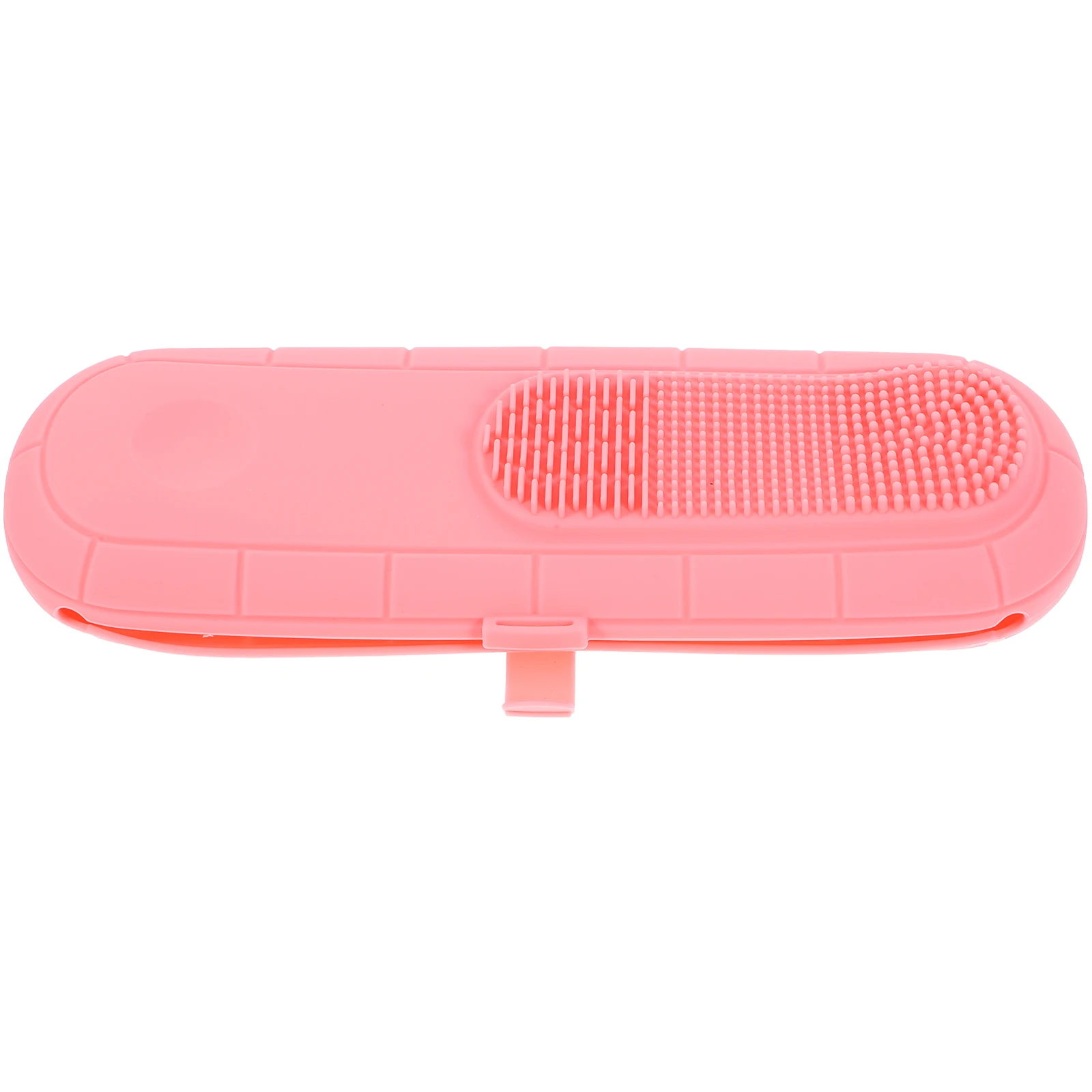 

Portable Makeup Brush Holder Waterproof Silicone Construction Large Storage Pouch for Brushes and Tools Perfect for Travel Daily