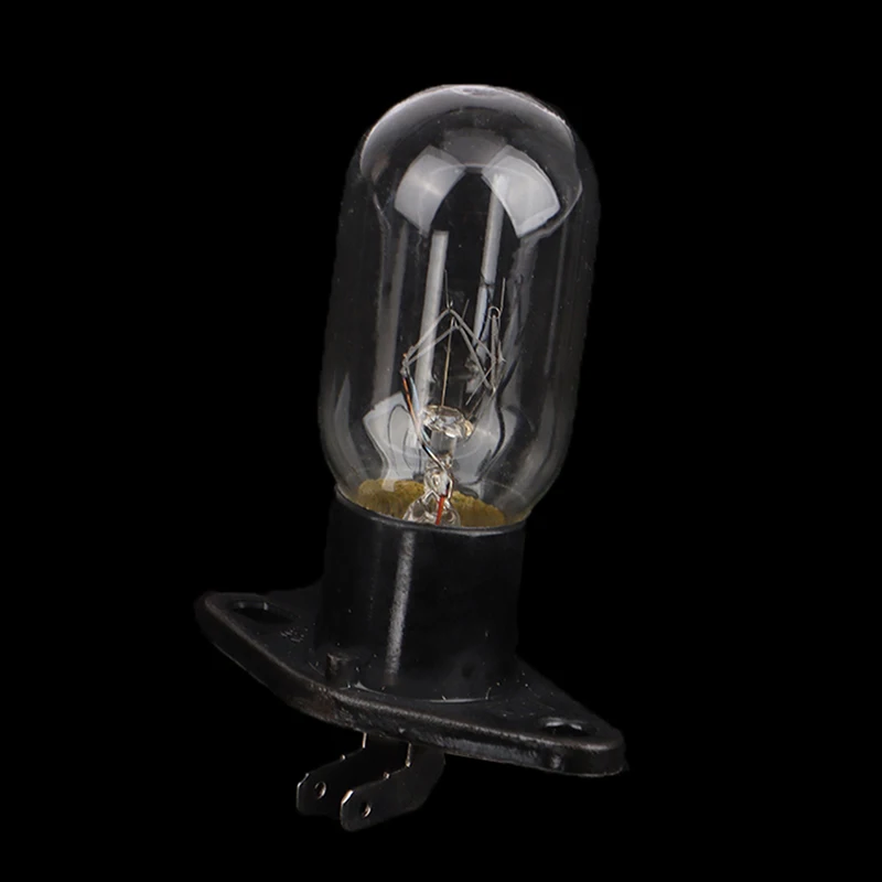 Lampadina per forno a microonde illuminazione per frigorifero lampadina Design Base lampadine a globo con supporto sostituzione universale 2A 240V 25W