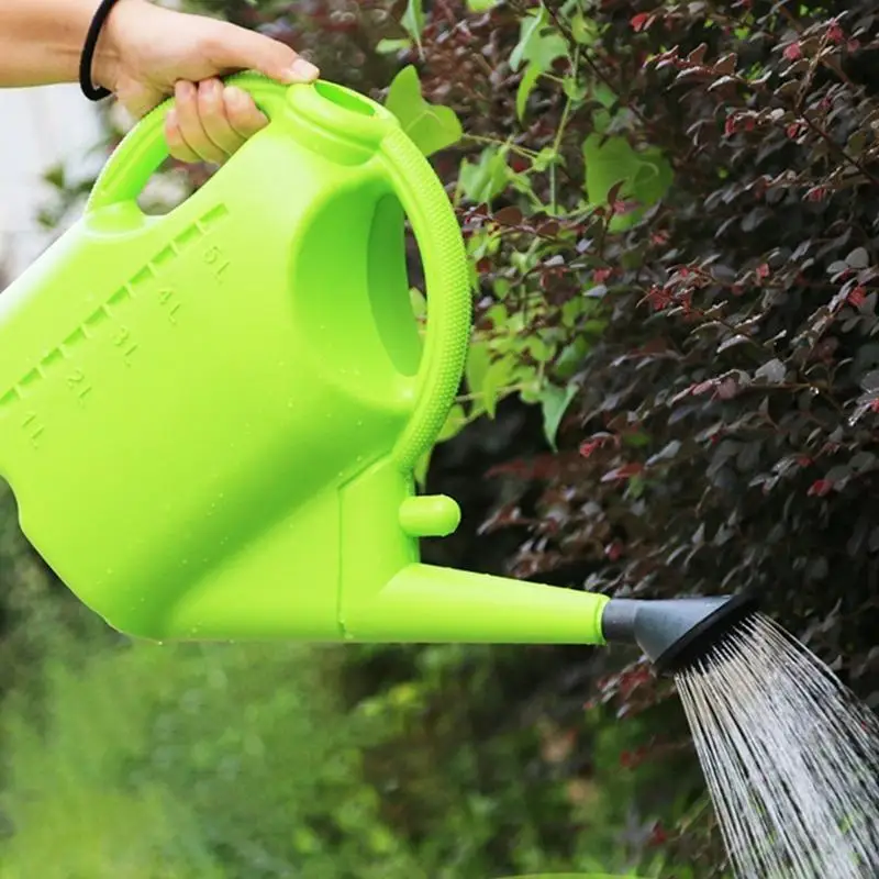 QX2E Watering Can Long Spout Water Column Irrigation for Free Conversion Garden Water