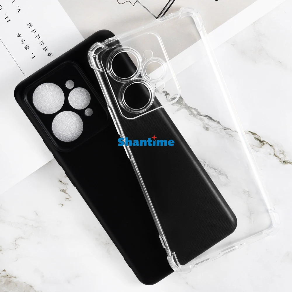 حافظة ناعمة + عبوتان من واقيات الشاشة من الزجاج المقوى لهاتف OPPO Realme 15 5G لحماية الجسم بالكامل