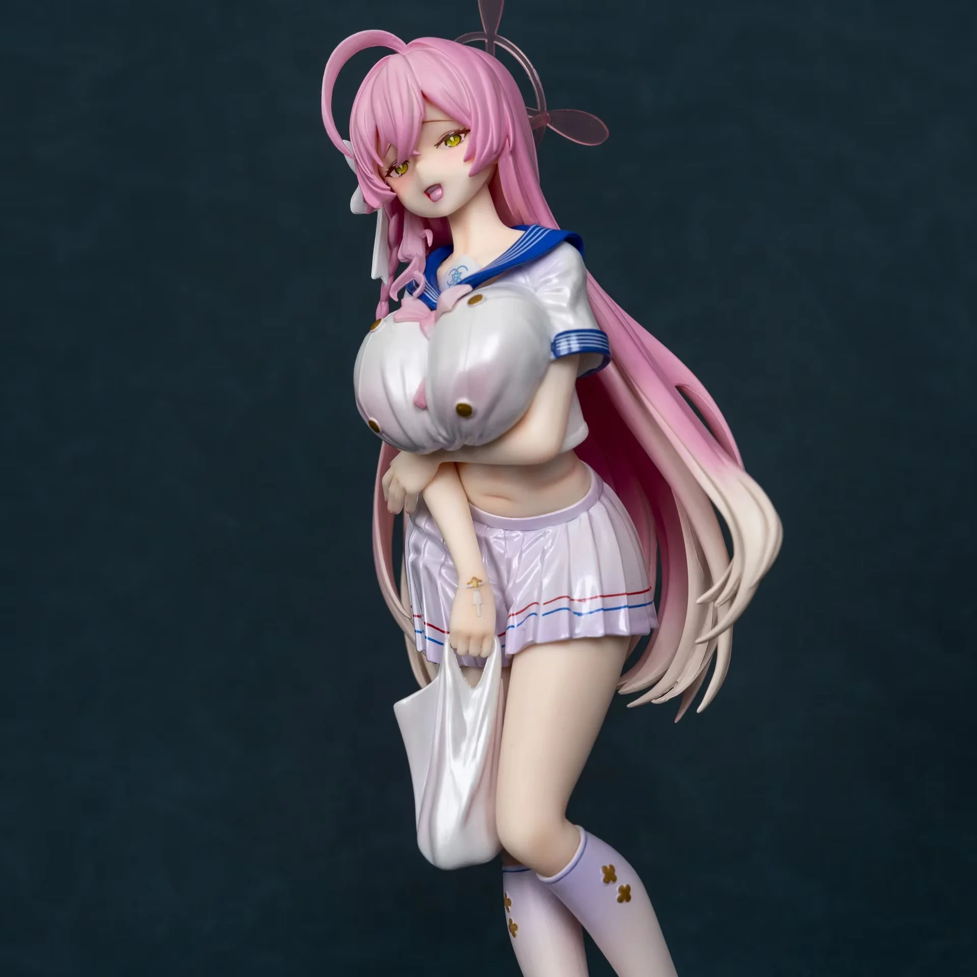 

Garage Kit Pu He Hua Zi Rainy Night JK Uniform Beautiful Girl School Uniform GK Animation Second Element Game Model Ornament