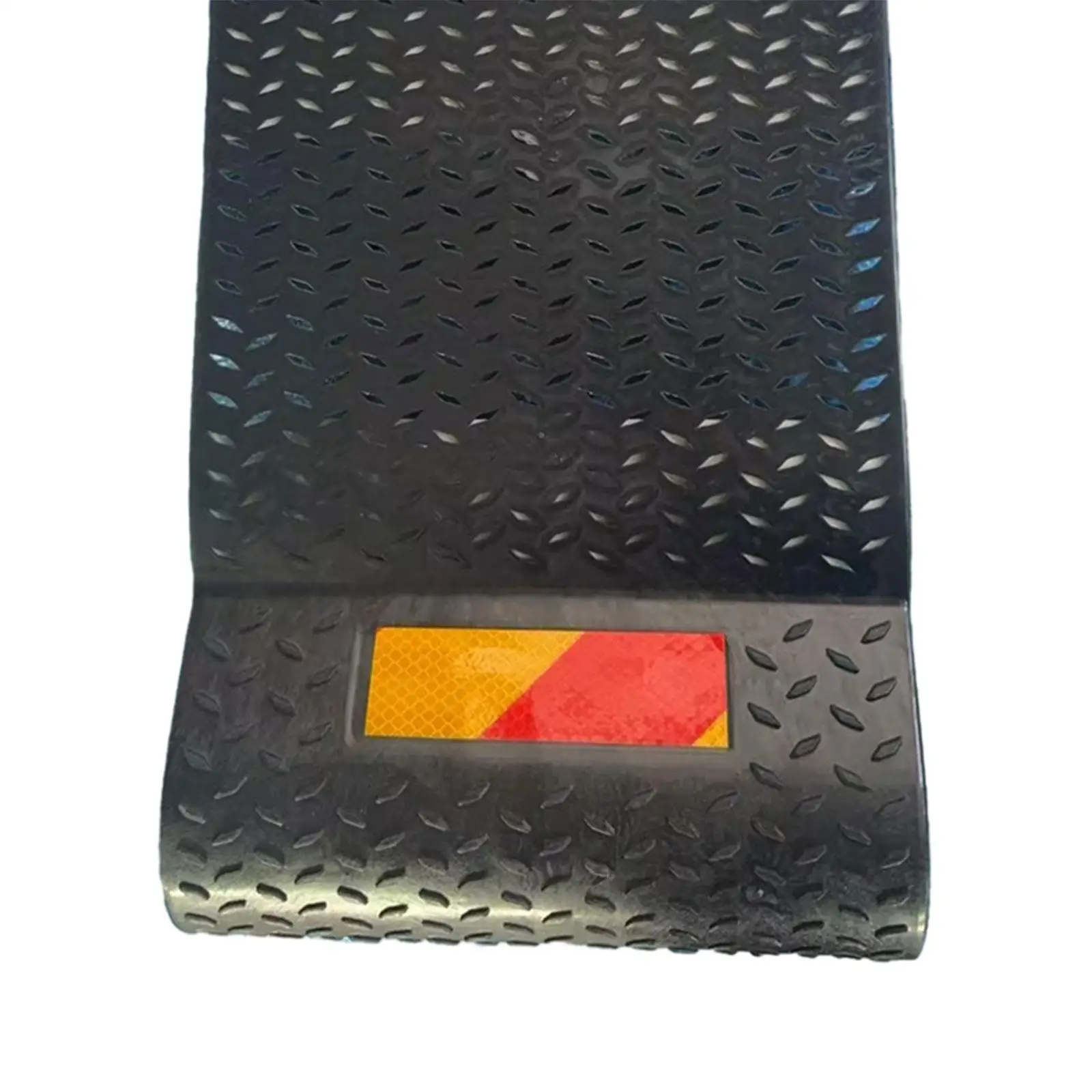 حصيرة ركن المرآب دليل العجلة سهلة التركيب مثبت عجلة الإطارات المضادة للانزلاق للشاحنات المرآب المركبات السيارات #5