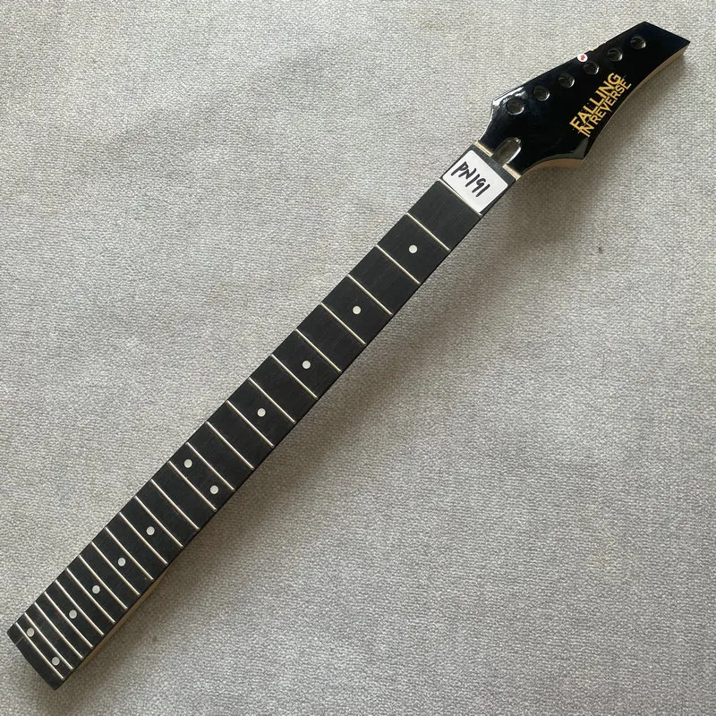 

PN191 24-fret FALLING electric guitar neck (maple with rosewood fingerboard) - DIY replacement part
