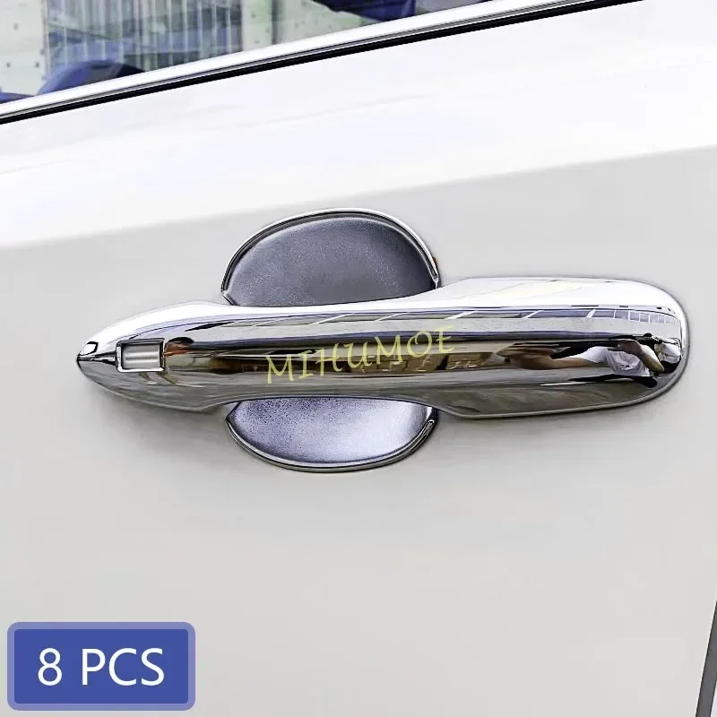 Para Toyota Corolla Cross 2022 2023 2024 cubierta cromada de manija de puerta Protector envolvente accesorios de adornos