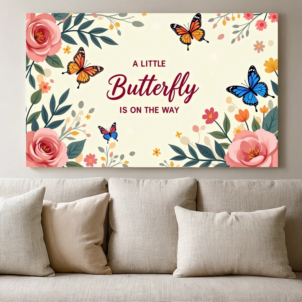 Decorazione di banner con sfondo colorato per matrimoni eventi
