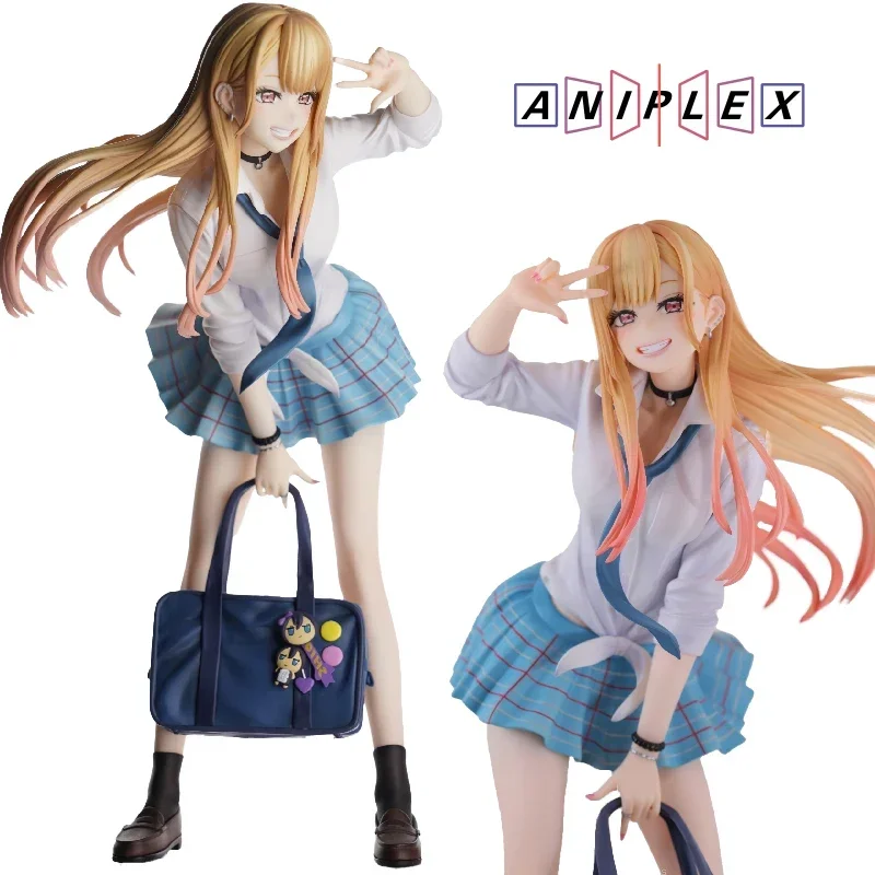 Stock Genuine ANIPLEX My Dress-Up Darling Kitagawa Marin Uniforms Ver. 1/7 21CM PVC Anime Action Figures Collectable Model Toy