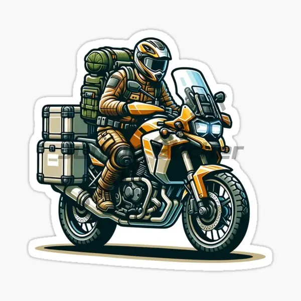 Adventure Riders Motorcycle Vinyl Car Stickers 3d Car Styling Auto Motorcycle Funny Car Decals Accessories