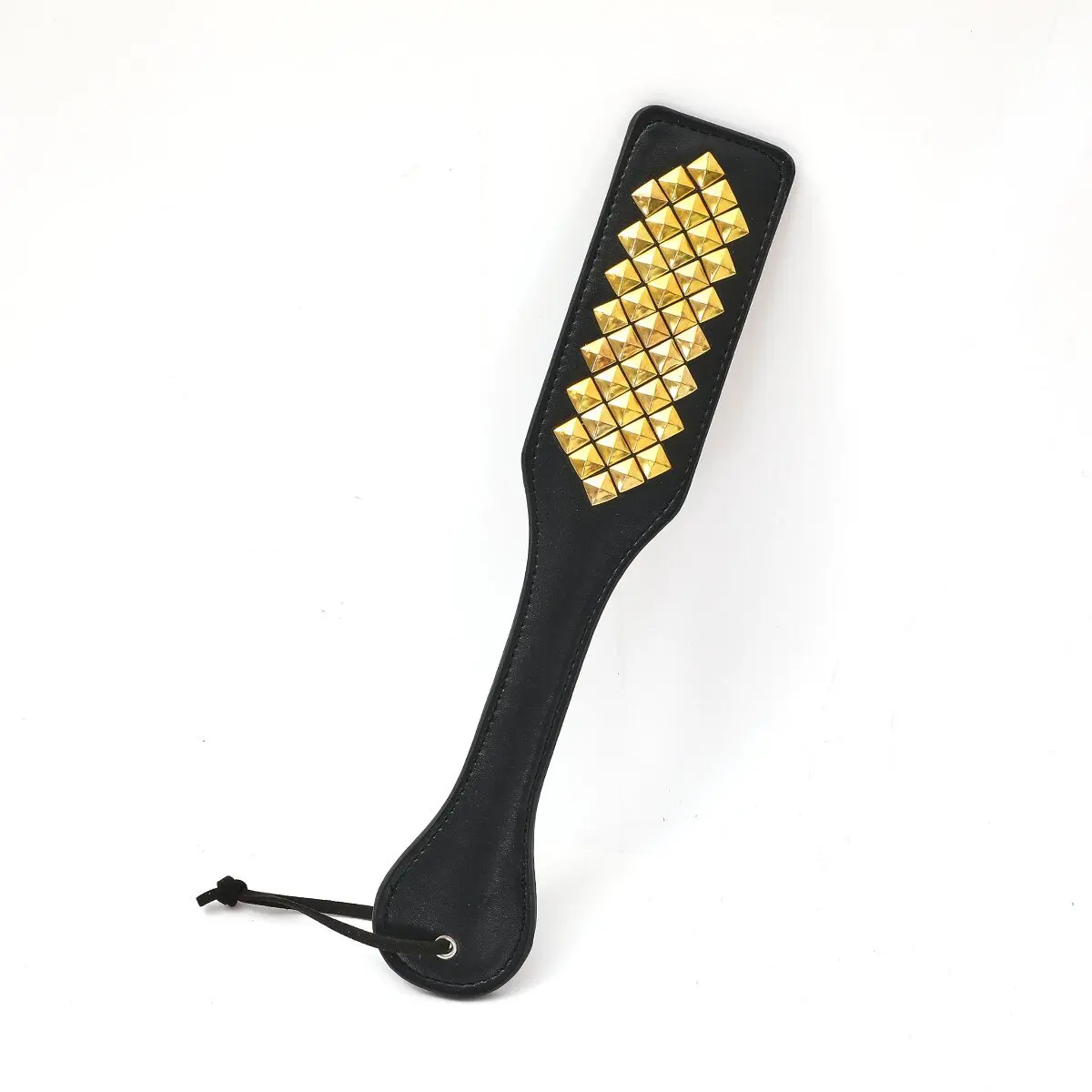 

32 см искусственная кожа с заклепками в стиле панк, весло-хлист для верховой езды, укороченные флоггеры, шипы для летучей мыши, кожаный весло для порки, кнут для лошади