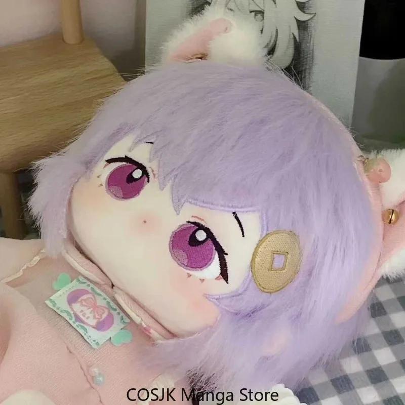 Anime Genshin Impact Qiqi 20cm Cute Cotton Dress Up Plush with Clothing Set Gift Cosplay Figure Stuffed Body Plushie Pillow - view 5