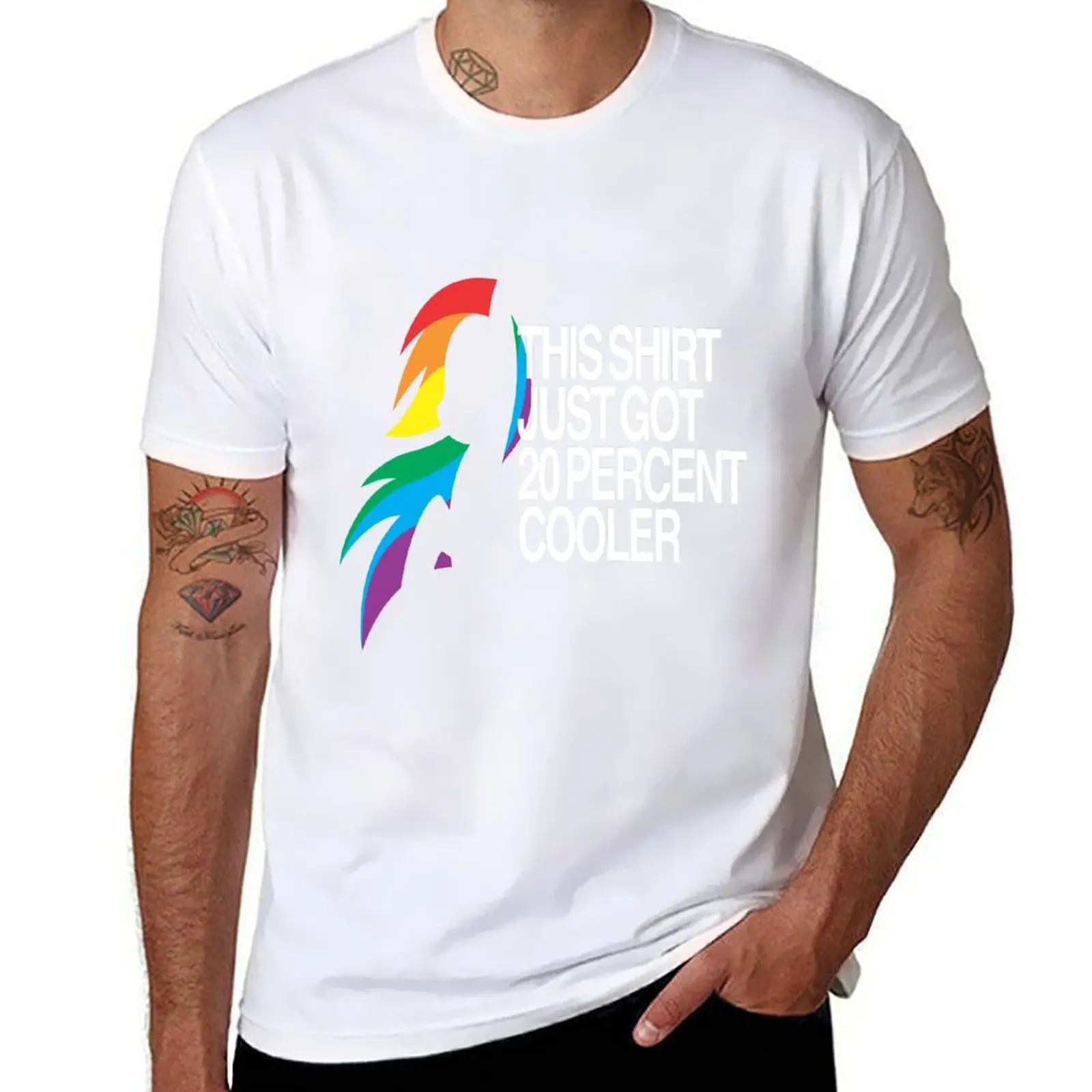 

20% Cooler MLP T-Shirt t shirt for man 100 percent cotton cotton t shirt man T-Shirt