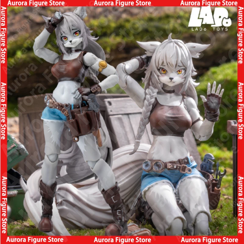 В наличии 100% оригинальный фиксатор LADOTOYS Liya Ver. Модель-ремонтник Wolf Girl ERA 001, анимационная модель, индивидуальная фигурка, игрушки