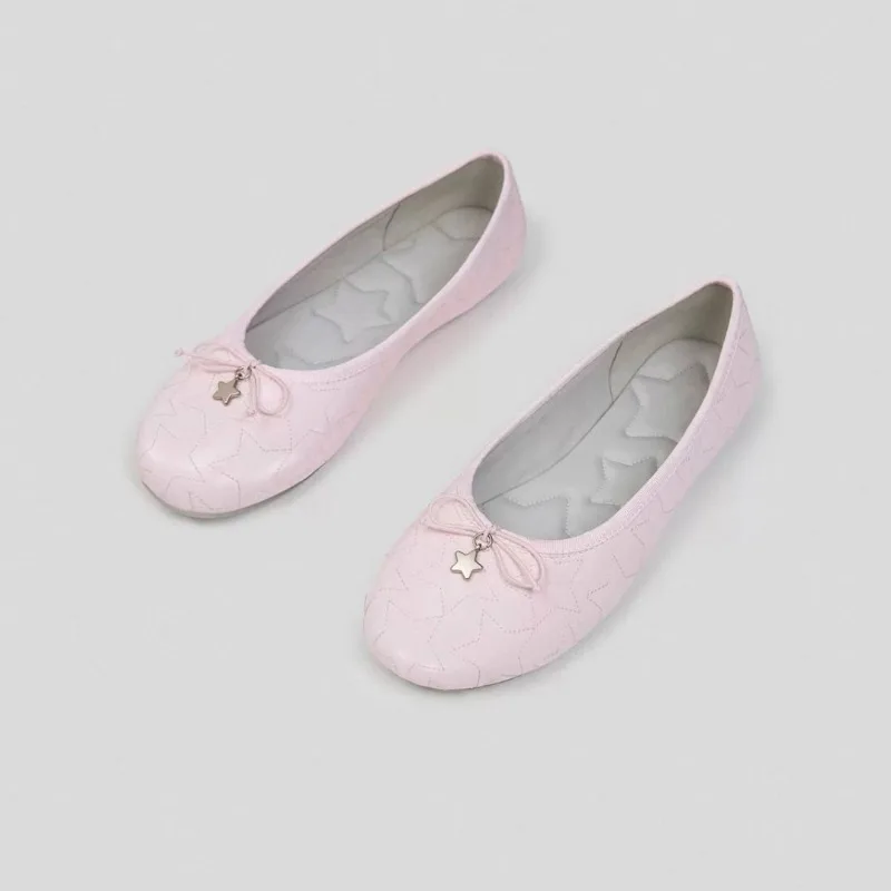 Bows Ballet Shoes - 2026 New Style - Versatile Casual Outerwear Flat Low-cut Single Shoes view 5