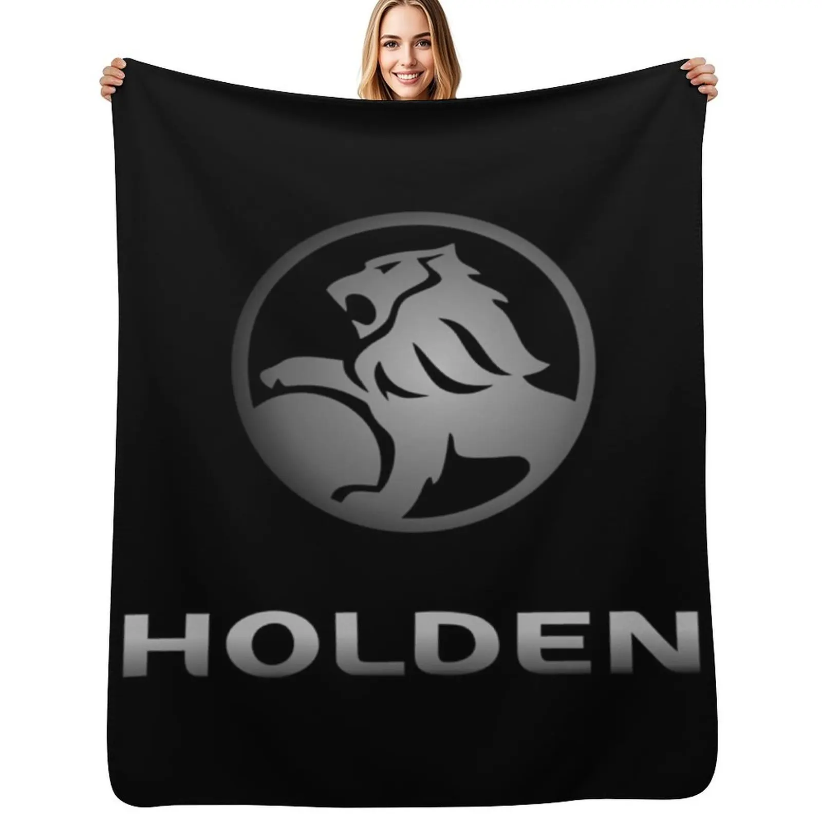 

Best Edition Holden Logo Essential . Throw Blanket Faux Fur Soft Warm Blanket for Bed
