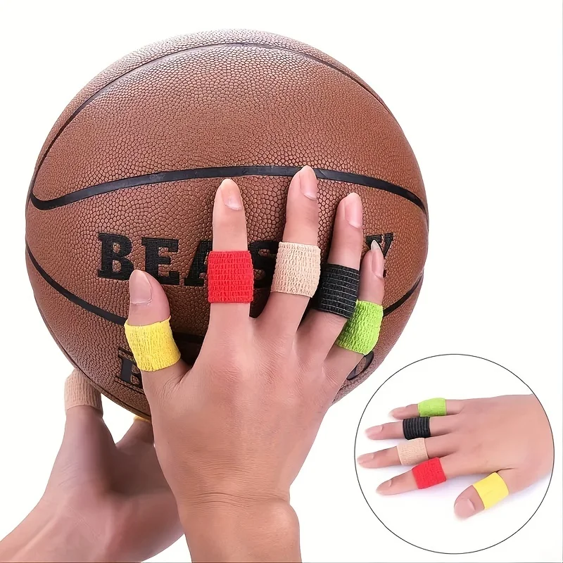 3Pcs Portable Elastic Self-adhesive Bandage, Breathable Sports Non-woven Wrap Finger Tape For Wrist Ankle Elbow Shoulder