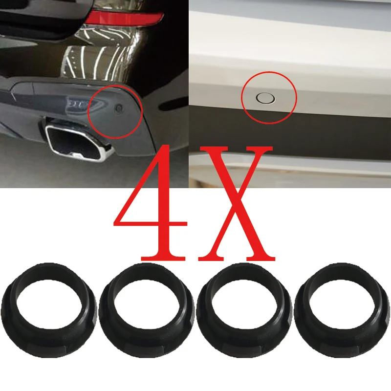 4X Parking Sensor Rubber Seal O-Ring For VW Scirocco 2015 2016 2017 2018