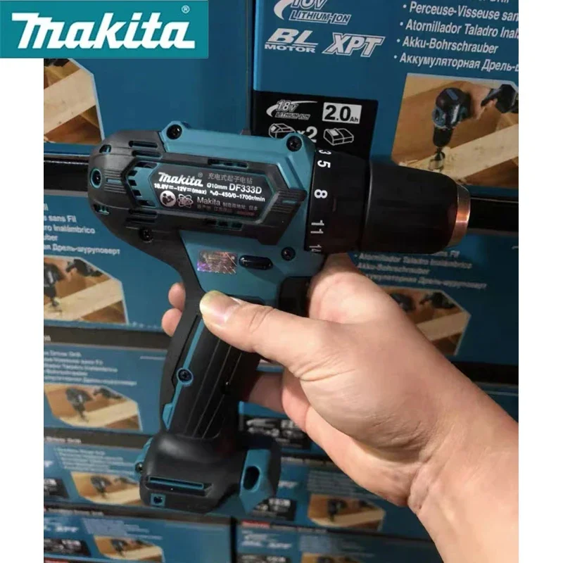 MAKITA DF333DZ Original Cordless Compact Driver Drill Body Only 12V 3/8\