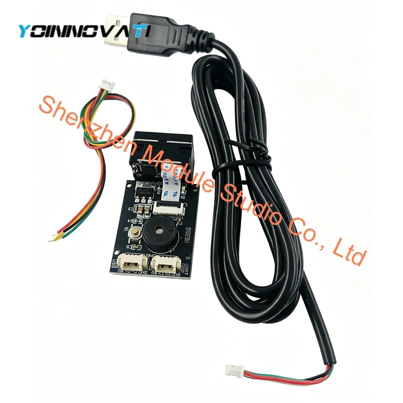 GM65 GM65S 1D 2D QR Code Image Barcode Identification Module Scanner Scanning Embedded Bar Code Reader Module with Cable