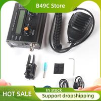 B49C Portable Shortwave Radio Transceiver USDX SDR QRP Transceiver 3-Band Amateur Radio Equipment With Handheld Microphone