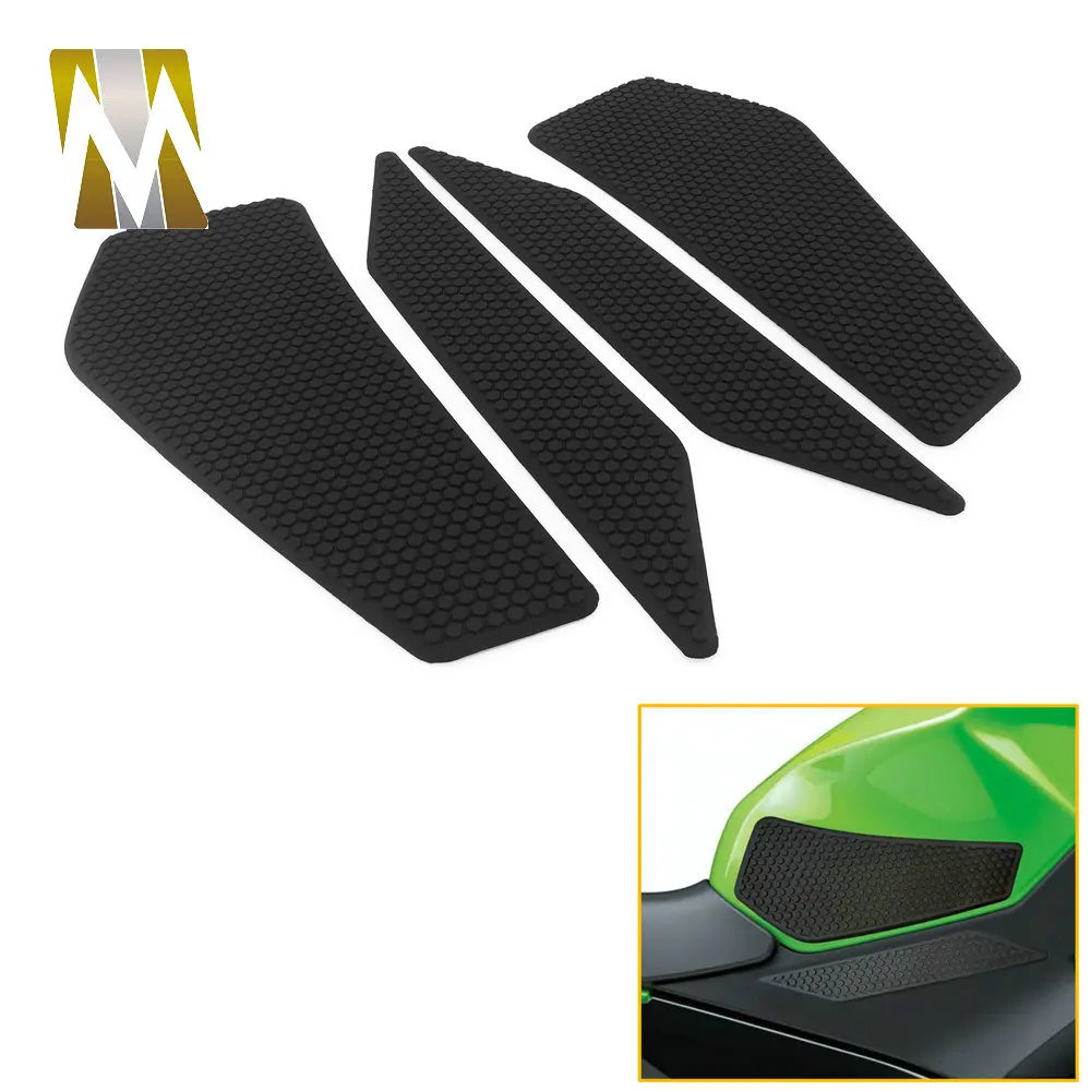 Motorcycle For Kawasaki Ninja 400 Z400 KPT SE EX400 2018-2023 Tank Pad Side Fuel Tank Traction Knee Grip Anti Slip Pads