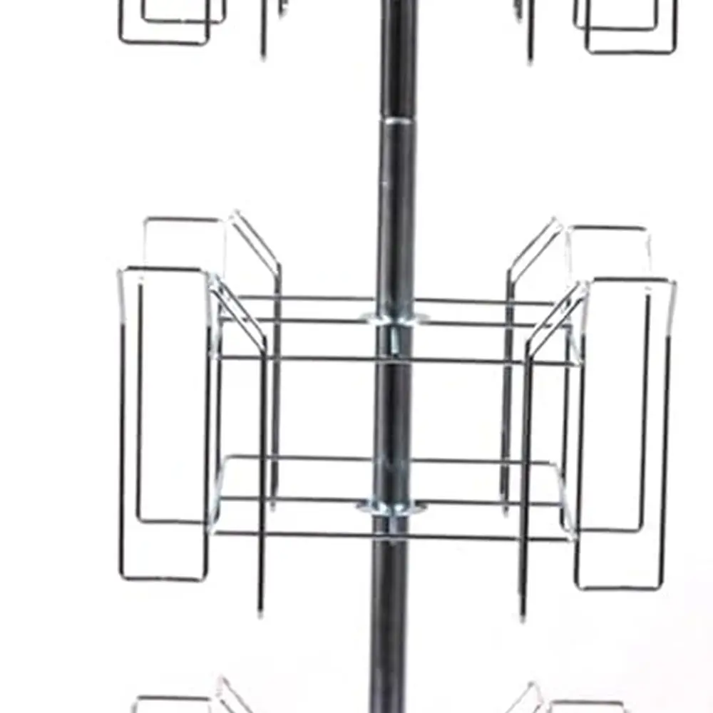 

Напольная стойка для литературы с 16 карманами — высота 64 x 16 глубины для демонстрации журналов и периодических характеристик