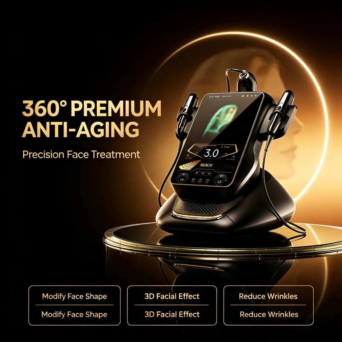 The New 360MAX 25D HiFU 3 In 1 Technology Machine For Non Invasive Facial Slimming Anti Aging And Body Firming