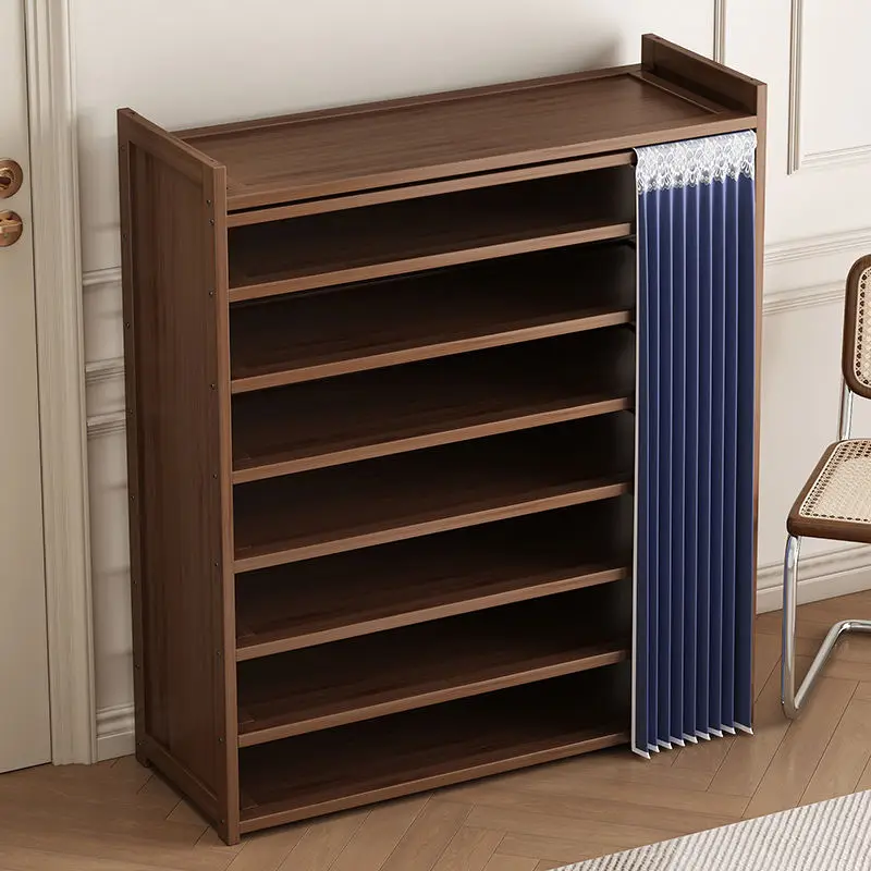 Simple Multi Layer Shoe Rack Enclosed Entryway Dustproof Large Integrated Storage Shelf Storage Cabinet Shoe Rack Shoes Cabinet
