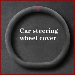 For Mercedes Benz Alcantara Steering Wheel Cover C CLA W164 W210 W204 W205 124 211 W220 W163 W209 W212 W202 GL W177 W203