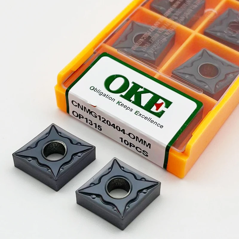 CNMG120404 CNMG120408 OMM OMF MF MSF OP1215 كربيد إدراج CNMG أدوات تحول خارجية مخرطة CNC القاطع للفولاذ المقاوم للصدأ