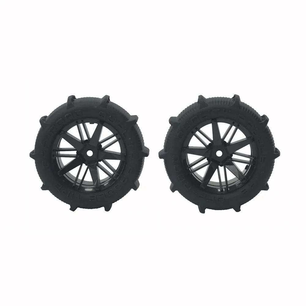 2pcs/4Pcs 80mm Snow Sand Tires Tyre Wheel for Wltoys 144001 124019 12428 104001 Haiboxing 16889 SG1601 RC Car Upgrade Parts