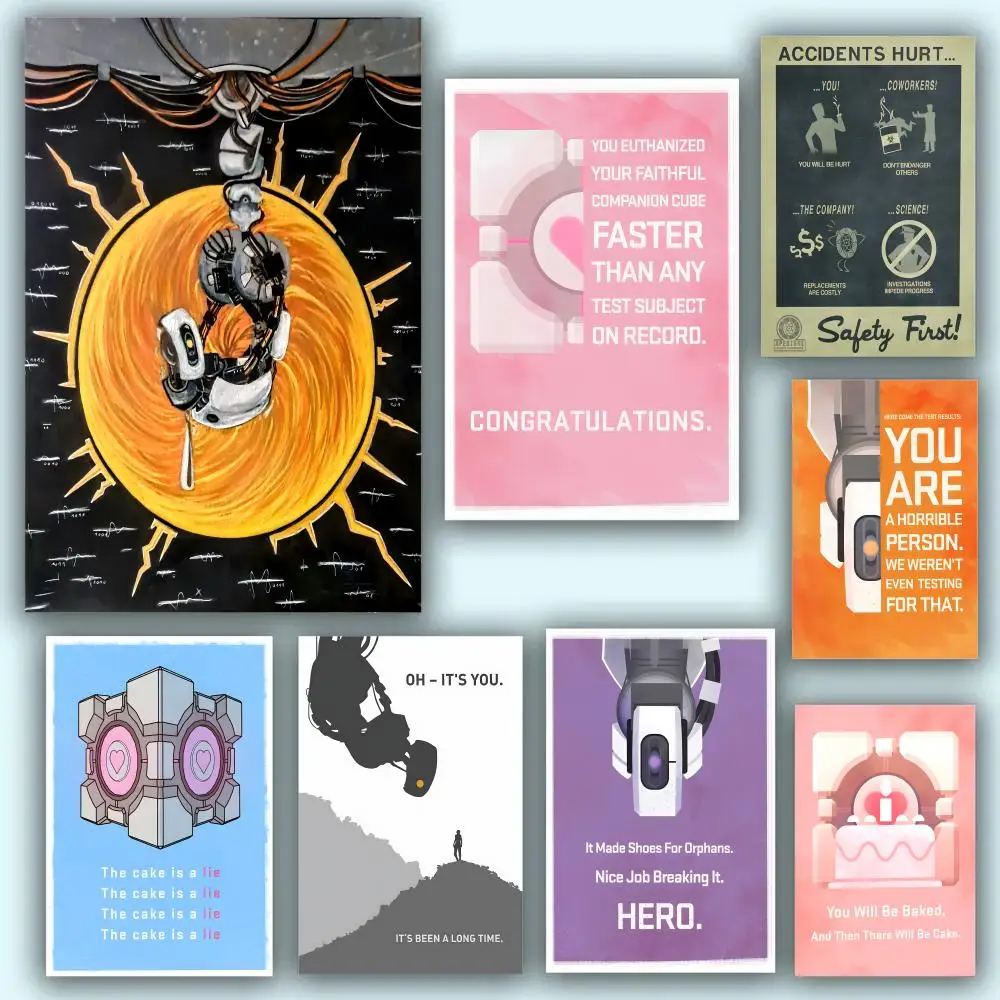 ملصق HD أنيمي موضوع ساخن المغني/OST/فيلم مقاوم للماء الذاتي عصا ديكور المنزل لعبة فيديو بوابة 2 #1