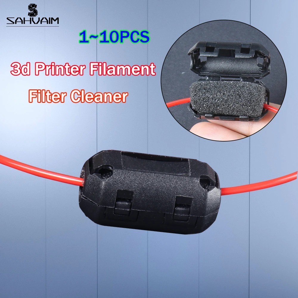 Очиститель нити, фильтры накаливания, удаление пыли, пена с пламенем, чистые блоки, аксессуары для 3D-принтера для Bambulab Ender 3 Creality K1