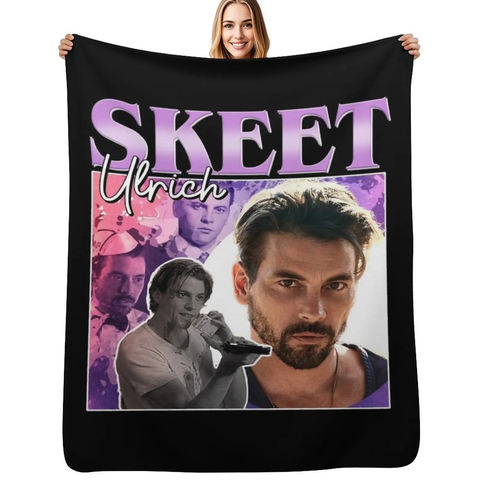 Skeet Throw Blanket Cozy Microfiber Throw Blanket for Home Bedroom