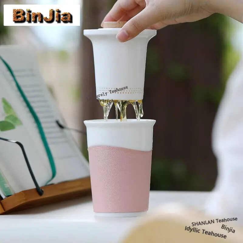 

350ml Ceramic Handmade Master Cup Household Boutique Separation Teacup Aesthetic Tea Cup Set Meditation Cup Teaware Collection