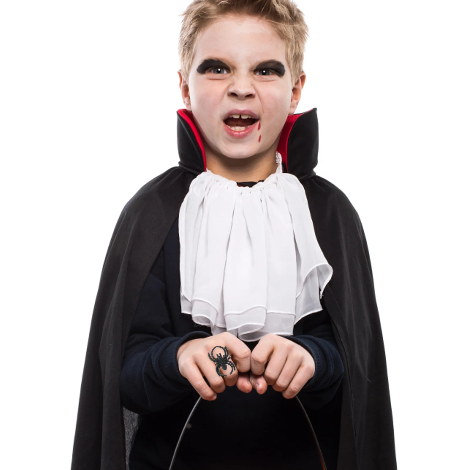 

60Pcs Halloween Themed Plastic Spider Rings Vibrant Colors Creative Decoration for and Party Favors Halloween Spider