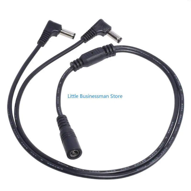 2,1 x 5,5 mm 1 Buchse auf 2 Stecker Power Splitter Steckerkabel für CCTV-Sicherheit M76A – Detail 5