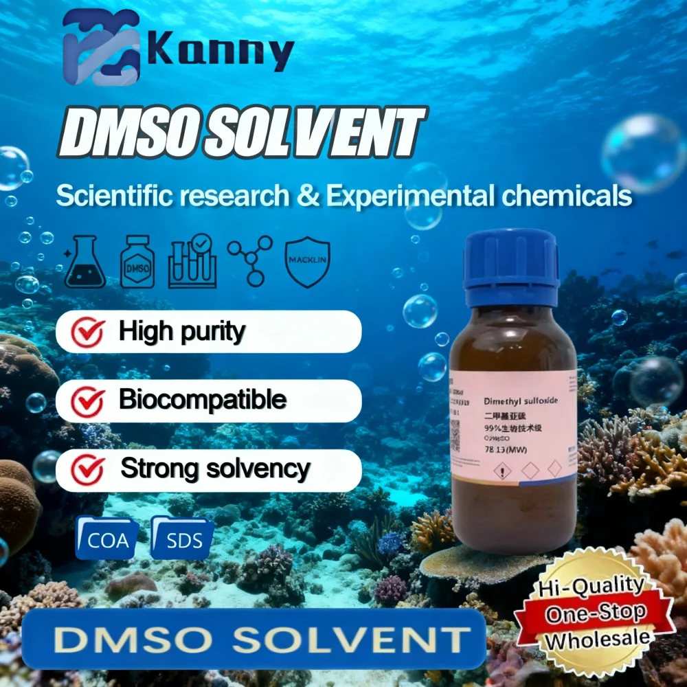 DMSO Sulfóxido de diétilo 67 68 5 Solvente de alta pureza de grado de laboratorio para síntesis farmacéutica y conservación celular